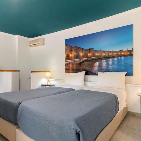 Lefka Hotel & Apartments Rhodes City Bagian luar foto